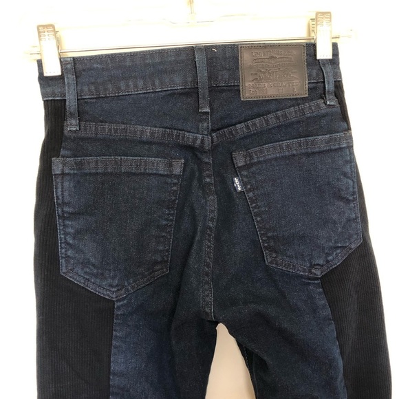 Levi’s Made & Crafted 721 Paneled High Rise Skinny Jeans 24/32 - Picture 6 of 12